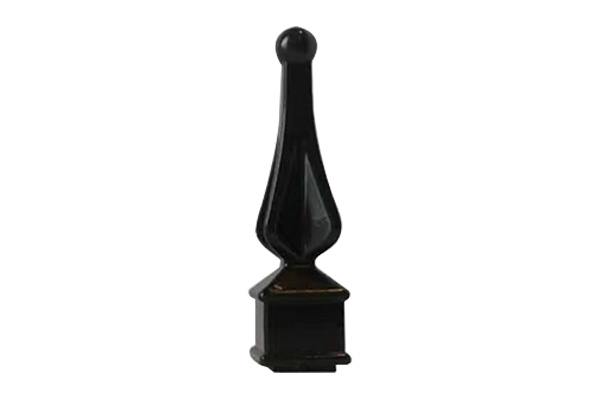 Gard metalic negru Accesorii decorative Finiale Spears Poarta Stalp Finials Topper